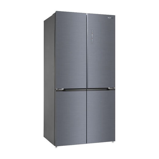 Meiling Su Xiansheng 562 liters 562WSP9BDZ cross-door water molecule freshness active sterilization zero-flat embedded refrigerator display BCD-562WSP9BDZ condensed gray