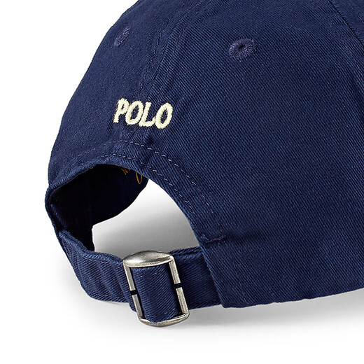 Polo Ralph Lauren Boys and Girls Classic Twill Cotton Baseball Cap RL32710 410-Navy Blue Boys 8-20 Years Old