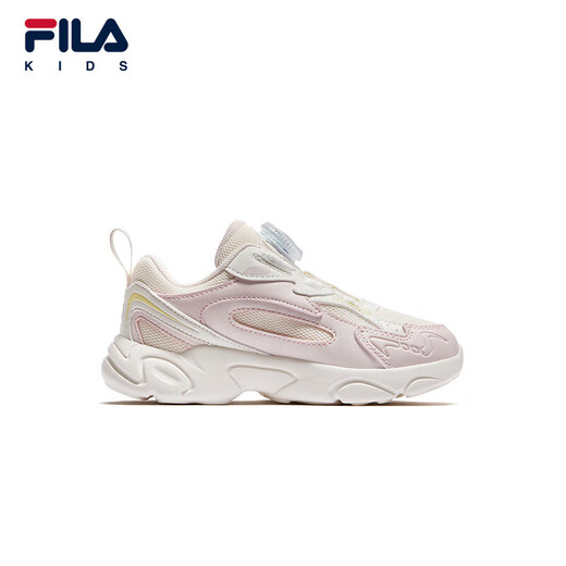 FILA children's shoes running shoes 2026 spring boys and girls knob buckle sports shoes pine cone