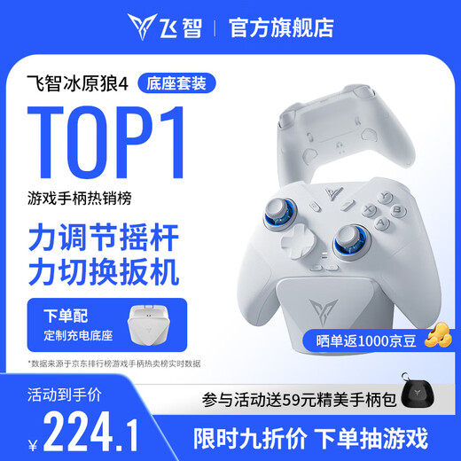 Feizhi Direwolf 4 Multi-Model Wireless Game Controller Charging Base Set