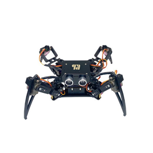 UREBOT URB四足仿生蜘蛛编程机器人Arduino机器人 STEAM教育 二次开发 学生玩具 散件(需要拼装） 基础版+电池+超声波+陀螺仪+摄像头（超豪华套餐）