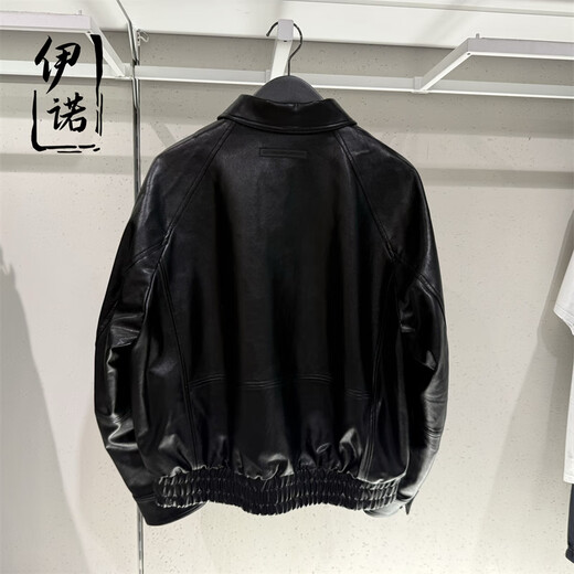 FILA trendy brand 2025 winter men's fashionable casual comfortable loose jacket T11M545702 T11M545702FBK black S