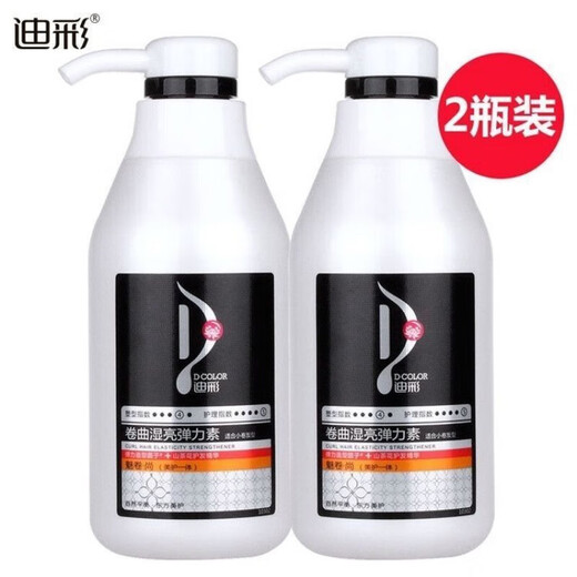 Dicai Elasticity Moisturizing Protective Roll Soft Styling Perm Special Fluffy Shape Small Rolls Large Rolls No Wash Picture Price Curly Wet Shining Elastin 300g (1 Bottle)