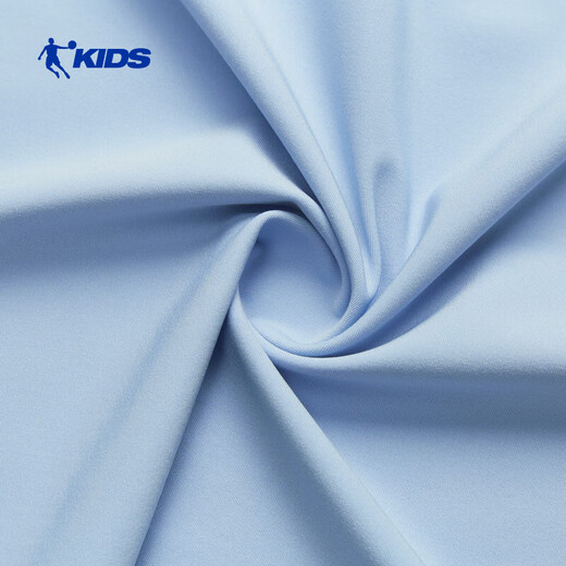 Jordan QIAODAN children's unisex long-sleeved T2026 spring new style children's unisex casual sweatshirt top Breeze Blue 101