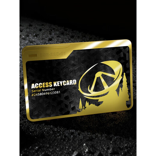 Delta Action NFC Activation Card 2025 Hot Game Surroundings The Same Metal Key Card President Room Card <Anti-interference NFC Style> Four Room Card Set