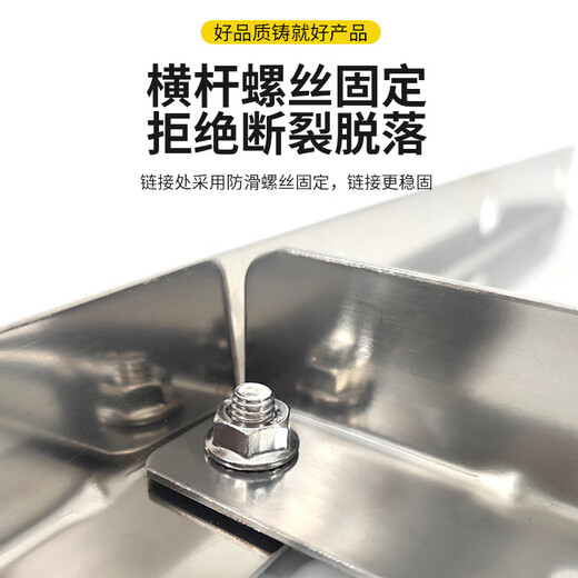 Air conditioner outdoor unit bracket Air conditioner accessories Air conditioner bracket Air conditioner hanging air conditioner outdoor unit air conditioner 1.5 hp 3 hp 2 hp 304 stainless steel suitable for Midea Gree Haier Universal 1.8mm thick 1-1.5P bare bracket