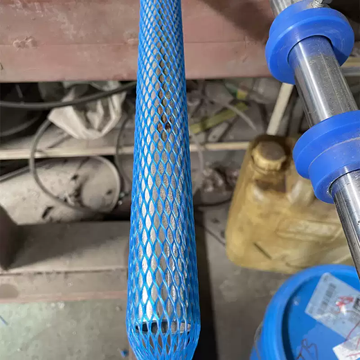 20kg bolt net sleeve Jiangsu, Zhejiang, Shanghai and Anhui plastic thread protective sleeve metal shaft screw parts packaging blue flat 10mm diameter 8-20mm