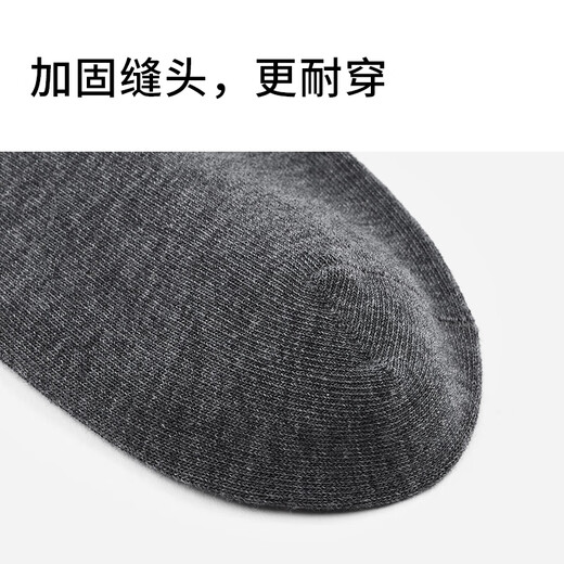 Hot Wind Shopping Mall Same Style Women's High Socks Spring and Autumn New Basic Miu Calf Socks Long Socks 52 Dark Gray 1 Pair One Size