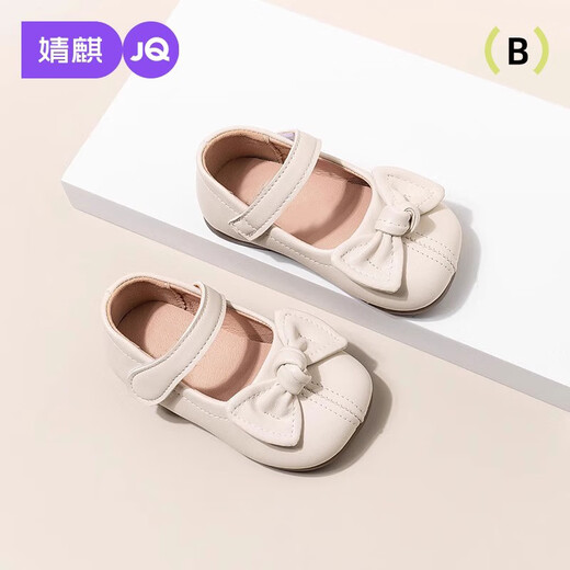 JOYNCLEON baby girl toddler shoes 2025 spring and summer new bow little girl princess shoes soft sole non-slip small leather shoes black size 19 inner length 14cm suitable for feet 13.5cm long