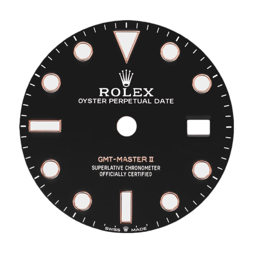 Rolex GMT-Master Sargasso Ring Mechanical Movement Rose Gold and Oystersteel 40mm Black Dial