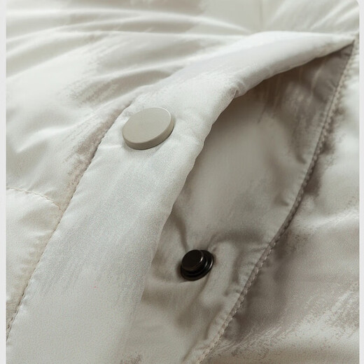 Delhui Cotton Jacket Men's Winter Stand Collar Versatile Windproof Thickened Cotton Color Matching Casual Warm Jacket Khaki XL