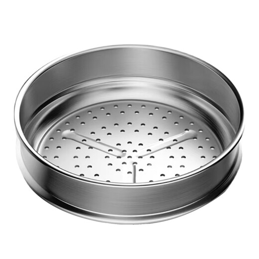 Kangbach wok steamer stainless steel steamer steamer steamer grid household steamer grate steamer rack thickened steamed bun steamer original stainless steel steamer 32cm