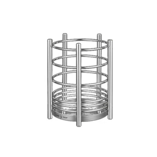 34 steel quality Douyin head rack multi-functional storage tube chopstick tube stainless steel drain chopstick basket classic 304 style chopstick tube (no chopsticks/thick steel) silver