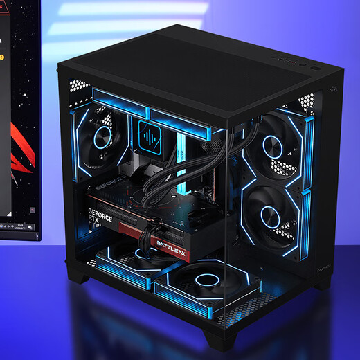 Colorful sea view room i5 13400F/12600KF/14600KF/RTX5060/RTX5060Ti/game e-sports assembly computer host DIY assembly machine complete set with five 13400F+RTX5060Ti