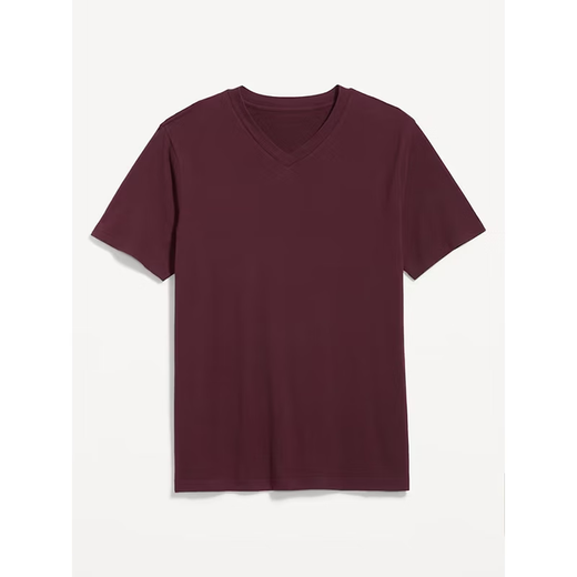 OLD NAVY Old Navy men's T-shirt short-sleeved 3-piece half-sleeved Henry collar cotton bottoming shirt home wear soft American version Black/Gray/White black and white gray L suitable for bust 112-117cm