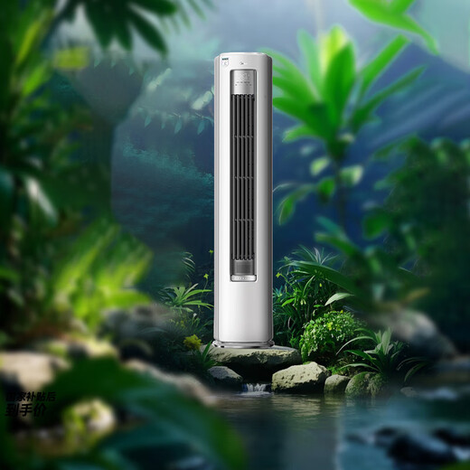 Midea Air Conditioner Quiet Fresh Air Large 3 HP New Level Energy Efficiency Frequency Converter Fresh Air Purification Healthy Air Double Row Copper Tube Living Room Vertical Cabinet Machine State Subsidy KFR-72LW/N8XF1-1