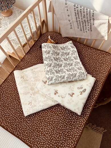 Diaper pad, washable baby waterproof and breathable diaper, large size baby diaper sheet, aunt pad, menstrual mattress, Yula Huayu, urine and dirt barrier, washable, 1 piece, 120x65cm