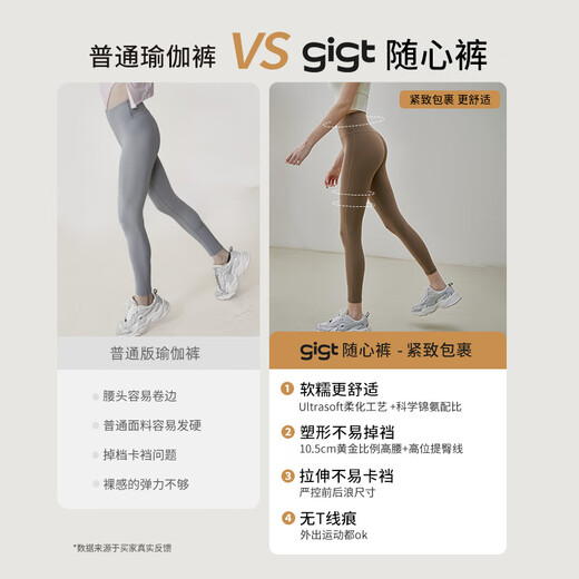Gigt Jiji Xixin Pants Yoga Pants Women's Fitness Pants Summer Pants High Waist Tightening Belly Butt Lifting Sports Shark Pants