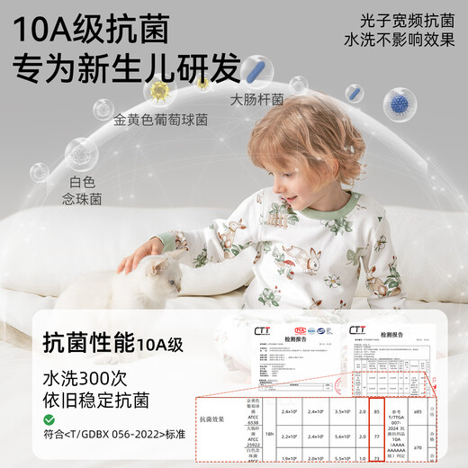 Betis Children's Pajamas Set Autumn and Winter 2025 New Boys and Girls Baby Home Clothes Pure Cotton Long Sleeves Category A