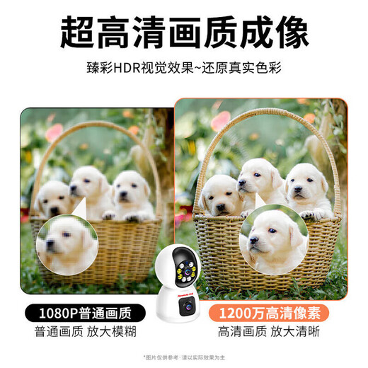 纽曼4g终身免流量监控摄像头家用监控器360度无死角带夜视室内外全景插电对话手机远程无需连wifi网络