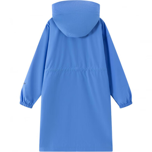 Burberry (BURBERRY) SS25 thin hooded drawstring long-sleeved windbreaker for men and women, sky blue, one size 4