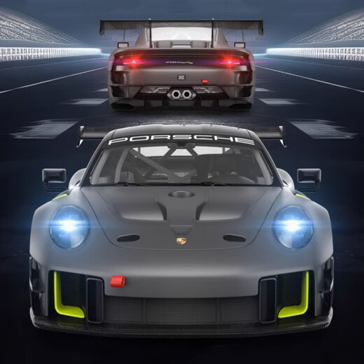 RASTAR Xinghui Porsche remote control car charging drift racing children's remote control car toy sports car model boy gift Porsche 911_GT2_RS_(front and rear lights_manual opening_door