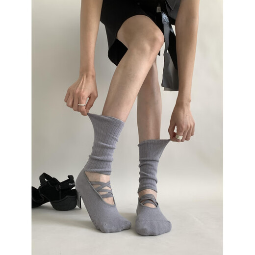 Early autumn Pilates miu anti-slip socks with super slim legs, yoga ballet straps, anti-slip ankle protection socks, 6 colors each, a set worth 13% off