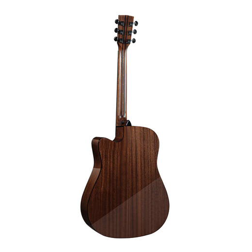 BROOK V12 S25 Guitare à planche unique Guitare folk Top Guitare en bois simple Instrument pour débutant 41 pouces S25R-DCG Couleur d'encre Pan coupé Modèle acoustique à lumière vive