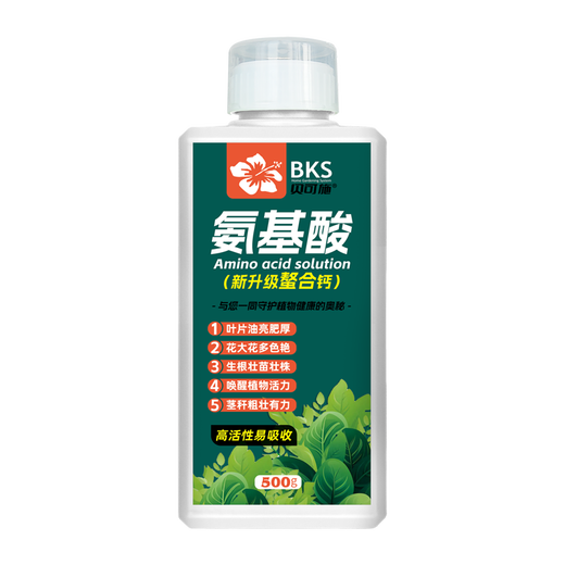 Beco's amino acid promotes the development of strong roots, increases the number of flower buds in plants, and is universal for green plants and flowers. Amino acid 500g*1 bottle