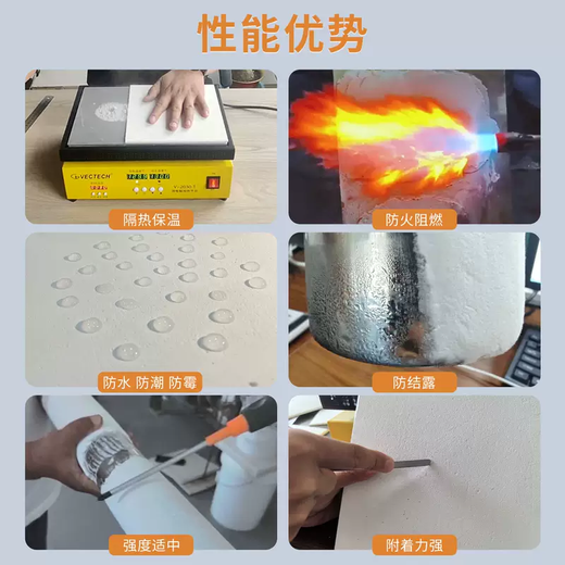 Yusenyi nano airgel thermal insulation coating spray pipe industrial insulation material fire retardant coating industrial grade airgel high temperature resistant 1500 degrees 10L