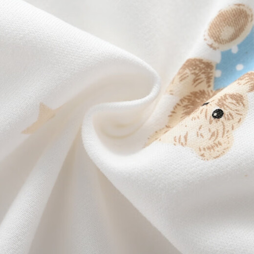 The hottest item on the Internet Four Seasons Baby Onesies Category A Pure Cotton Baby Romper Suit Boneless Newborn Baby Snail 52cm