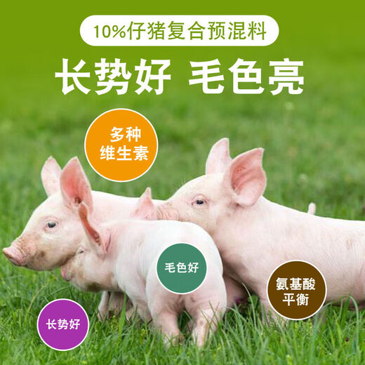 Sino-US Puke 10 piglet premix small piglet suckling pig feed medium and large pig fattening nutrition special feed 10 piglet thrive 10 premix 20kg