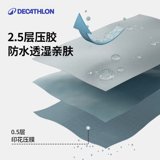 Decathlon outdoor women's autumn and winter windproof and waterproof fishing jacket windbreaker MH150-4820886