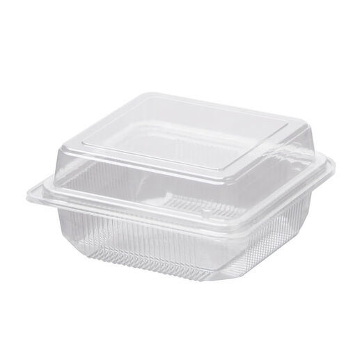 Fluffy puff all-in-one box mochi pastry transparent plastic old cream milk small packaging box bare box transparent full box 1100 sets