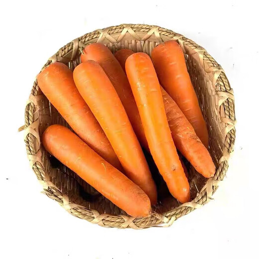 Jingdida Shandong washed carrots net weight 5Jin Jin is equal to 0.5kg, single fruit 80g + crispy, sweet and juicy, straight from the source