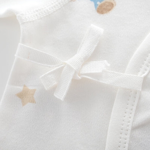 The hottest item on the Internet Four Seasons Baby Onesies Category A Pure Cotton Baby Romper Suit Boneless Newborn Baby Snail 52cm