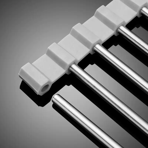 Yusenyi Kitchen Sink Stainless Steel Drain Rack Foldable Fruit and Vegetable Dishes Drainage Rack Roller Curtain Storage Drain Rack (Black 20 Tubes) 50x38cm