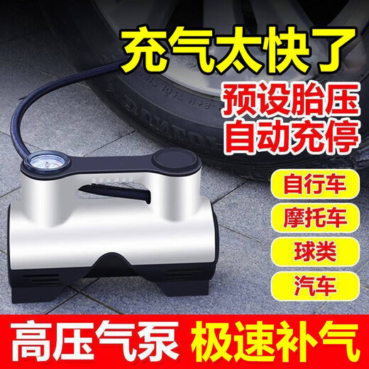 Increase sales at the end of the year, car air pump, tire air pump, high-power portable intelligent tire pressure measurement 202, with line pointer model, portable air pump 1