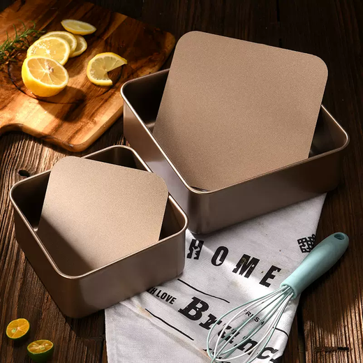 Yusen Yi Ancient Morning Flavor Bottom Mold Sticky Plate Heightened and Deepened 6-Square Cake 9-Inch Use Live Bake Oven Home-8 Baking 8-Inch Square Heightened Ancient Morning Mold-36cm Oilcloth