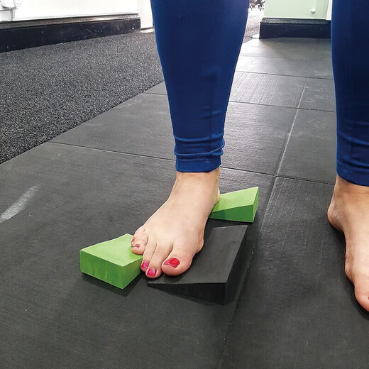 Universal ankle trainer foot wedge foot wedge wedge triangular pad 20 degree foot Pilates foot wedges combination
