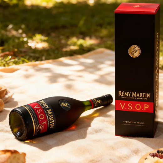 人头马（Remy Martin）VSOP洋酒 法国原装进口 白兰地 干邑 中秋送礼 人头马VSOP 1000mL 有盒