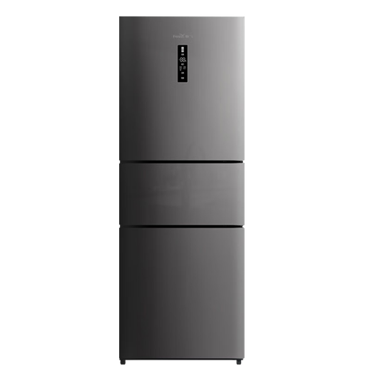 Xinfei 260L three-door variable frequency first-class energy efficiency air-cooled frost-free wide-width intelligent variable temperature energy-saving refrigerator BCD-260WK3AT