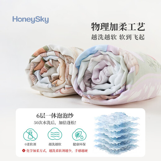 Hani Sky Baby Bamboo Cotton Bath Towel Newborn Baby Hooded Cloak Children's Bath Bag Wrap LeLeyun 105x105cm