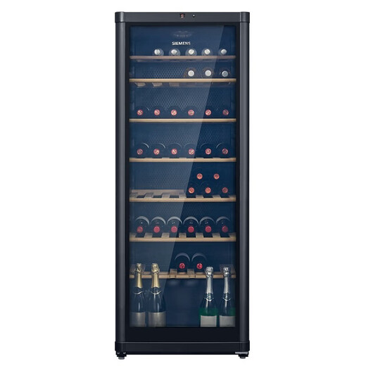 SIEMENS wine cabinet wine red wine cabinet KW35VB7TSC/KW3MVB8TSC constant temperature refrigeration imported oak wine rack KW3MVB8TSC 96 bottles