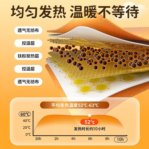 Heating Warming Patch, Warming Baby Patch, Warming Palace Patch, Self-heating Body Warming Patch, Hot Compress, Waist and Abdomen Hot Patch, Anti-cold Warming Patch, Warming Palace Hot Compress Patch, Random/5 pieces, 120*90mm enhanced version