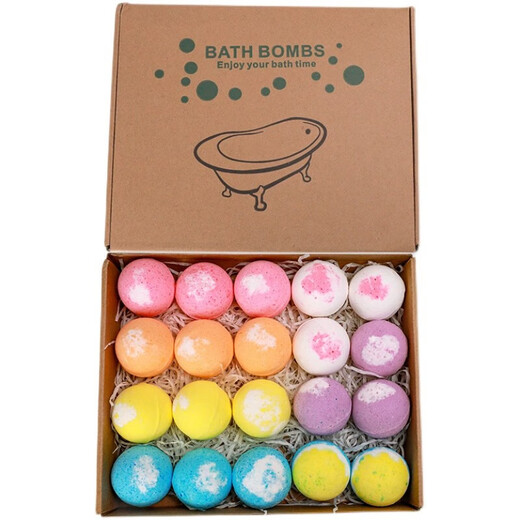 Jinshengtang Essential Oil Bath Salt Ball Explosive Salt Bubble Bath Ball Children's Super Bubble Dew Bath Agent Liquid Bath Ball Ball 4 Pieces