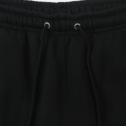 Nike (NIKE) men's pants 2025 winter new black sports pants loose straight pants knitted trousers IM8324-010 M