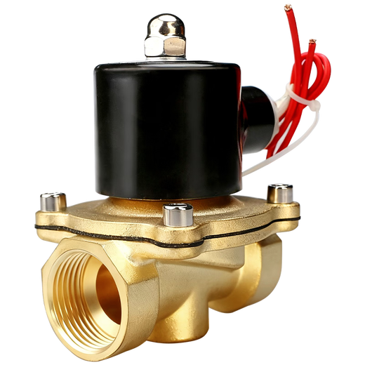 Wawaston solenoid valve copper electric water valve oil valve air valve water inlet valve normally closed switch valve 6 points AC220V 2W-200-20 copper