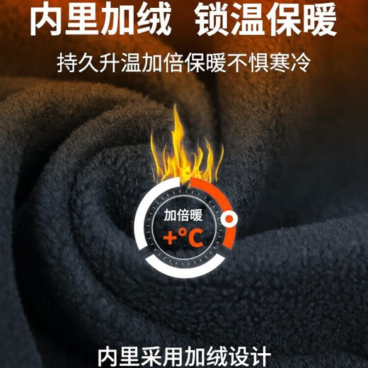 Li Ning (LI-NING) sweatpants plus velvet and thickening men's straight winter loose casual versatile sweatpants comfortable flat mouth sports pants for men