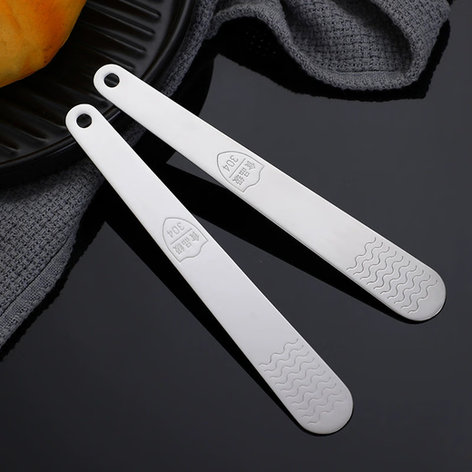 Brangdy food grade 304 stainless steel dumpling spoon household wonton making tool flat ruler digging spoon artifact 1 food grade 304